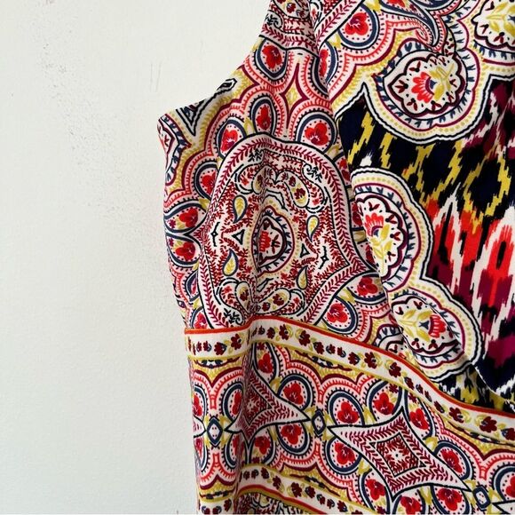 London Times Multicoloured Medallion Pattern Sleeveless Maxi Dress - Picture 7 of 13